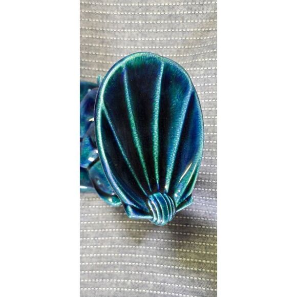 Vintage Holland Mold Cherub Dolphin Mold Soap Dish - Picture 7 of 9